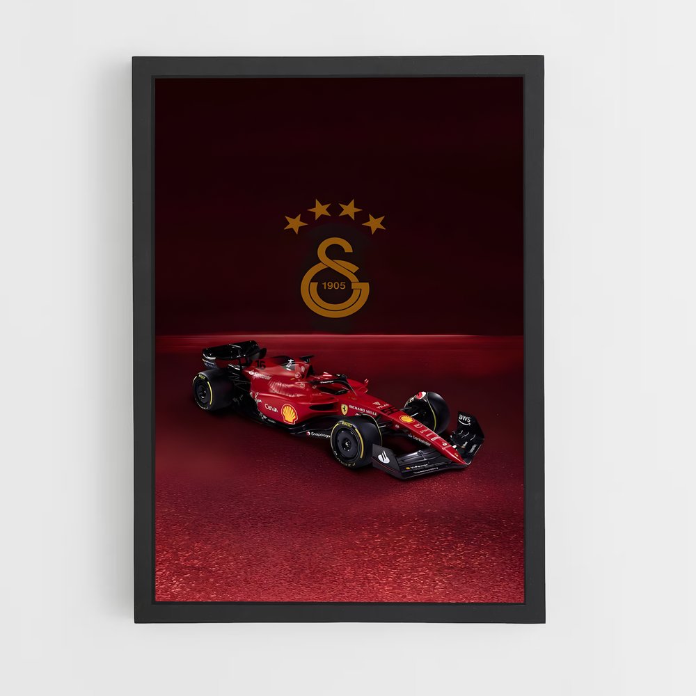 Poster Rouge passion numéro – affiche Lexus (vue 2)